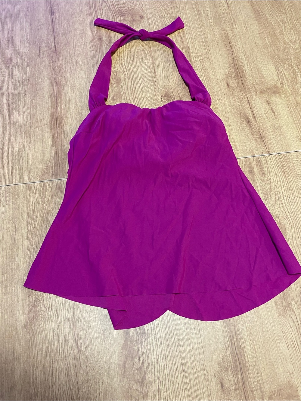 Magicsuit Halter Swing Camisole in Fuchsia Purple